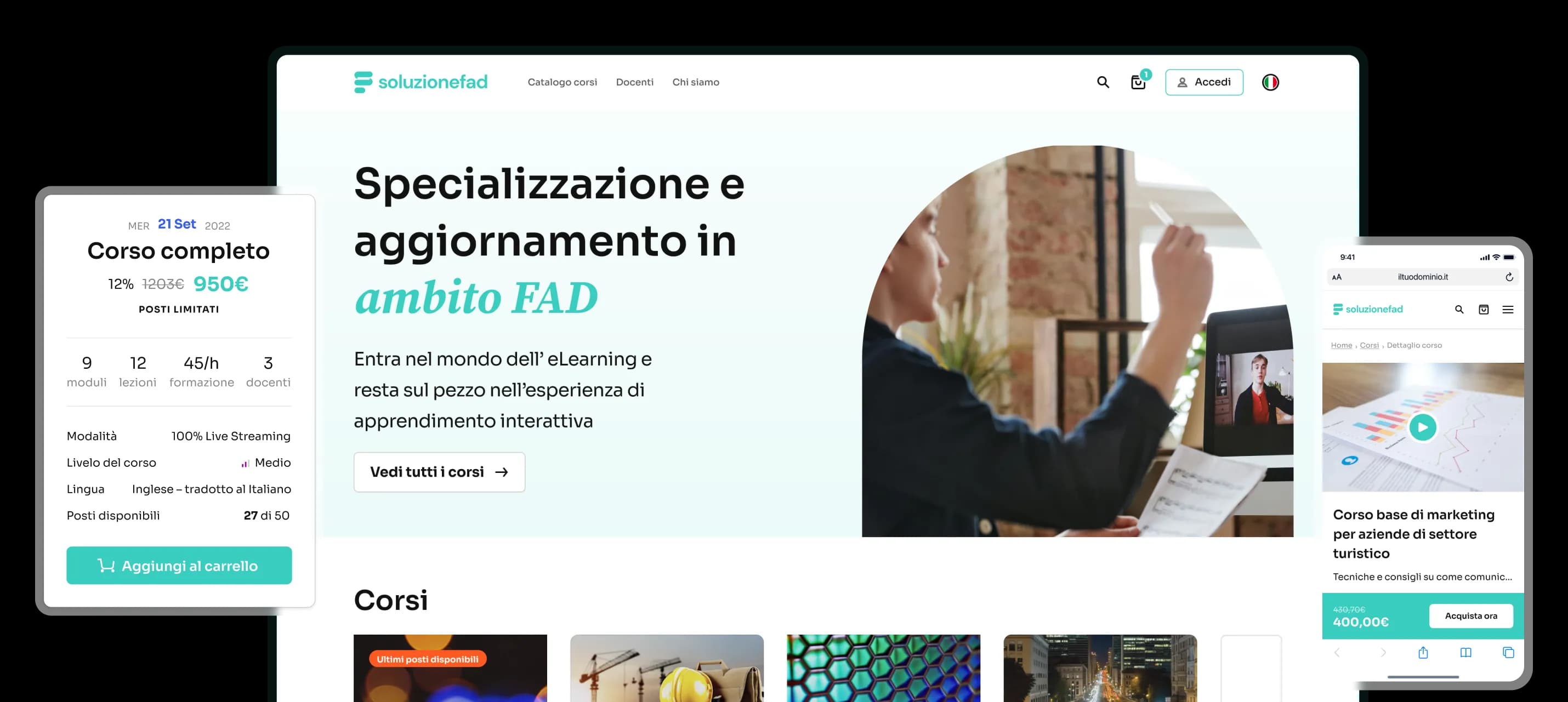 Rifletti la tua identità. Vendi con stile.