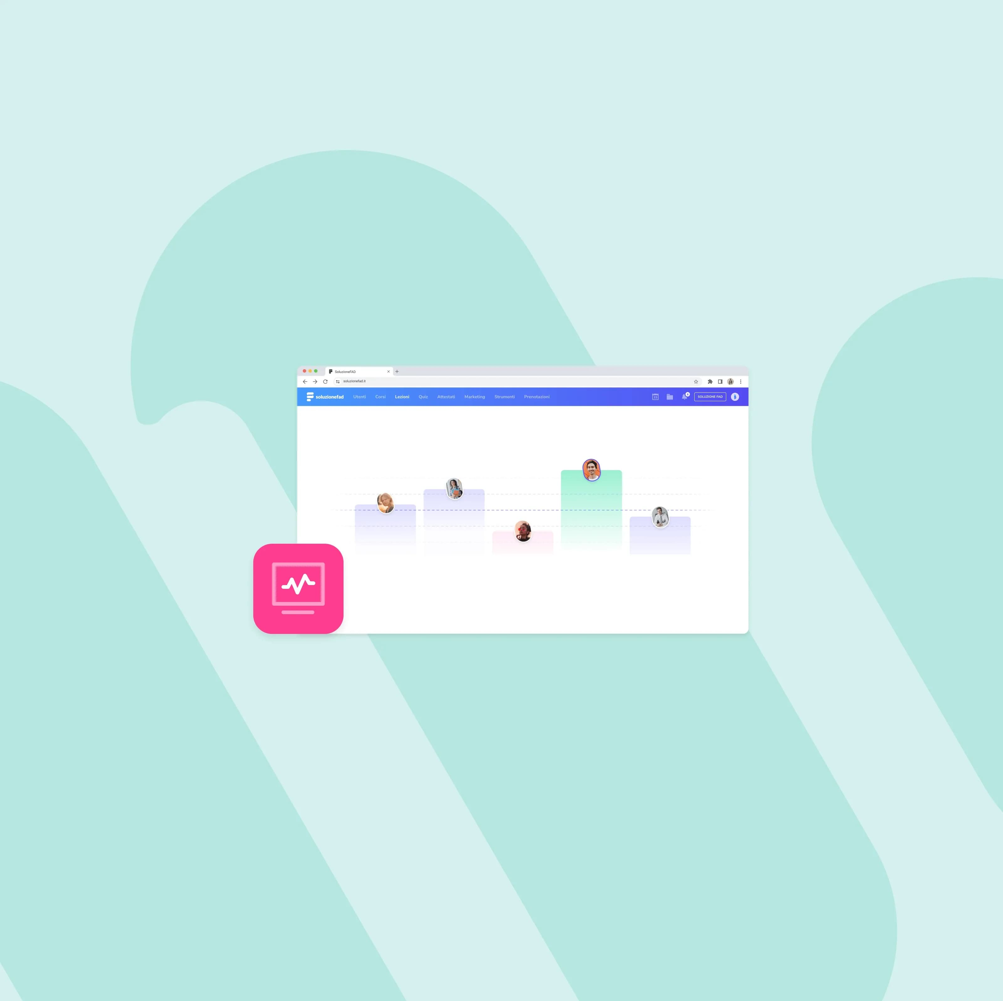 Elevato livello di tracciabilità delle attività svolte dai partecipanti.